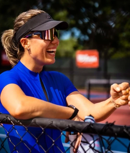 Lorena Duknic — professional pickleball player and coach, on the courts